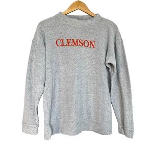 Original League Embroidered Women’s Terry Sweatshirt Clemson